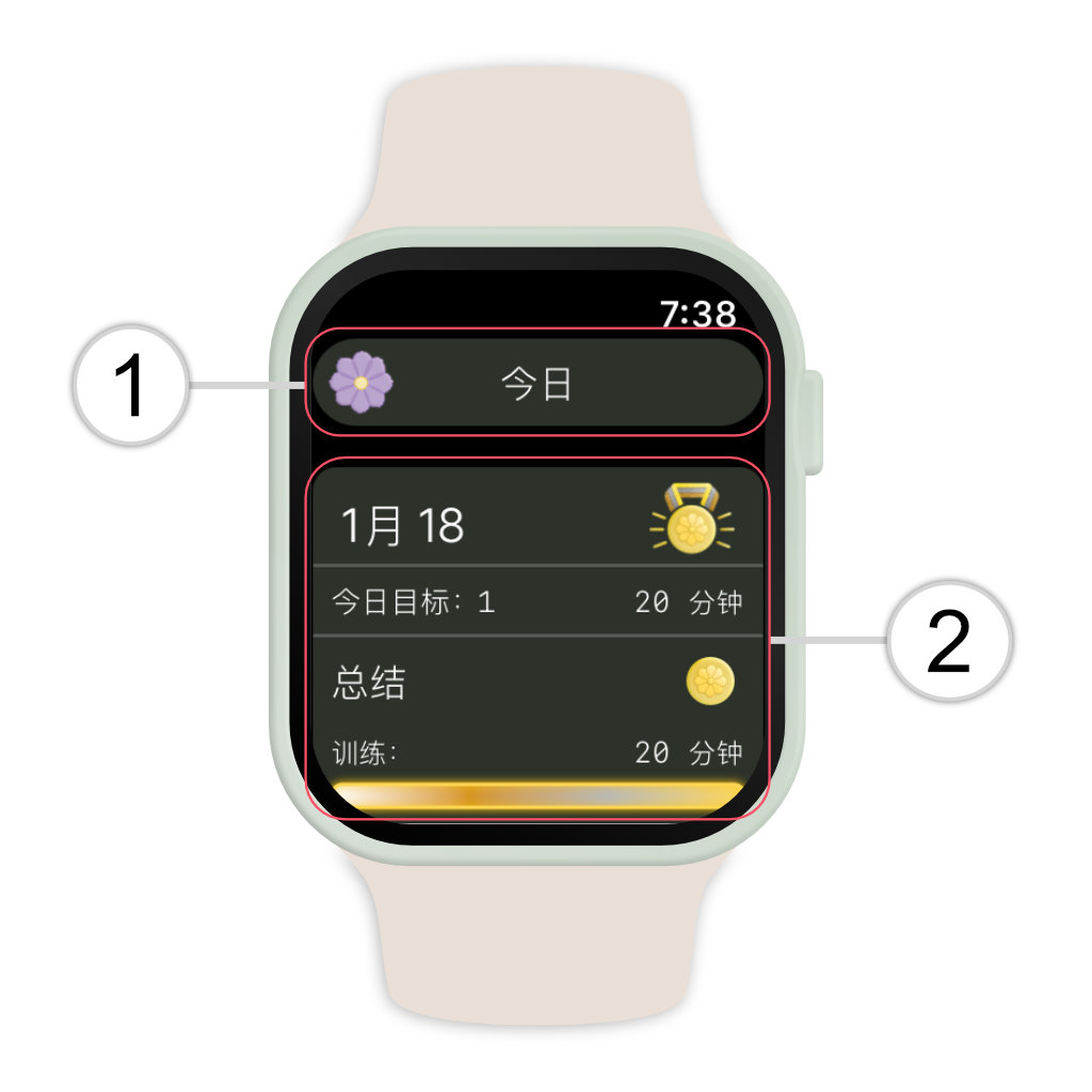 apple watch 主界面