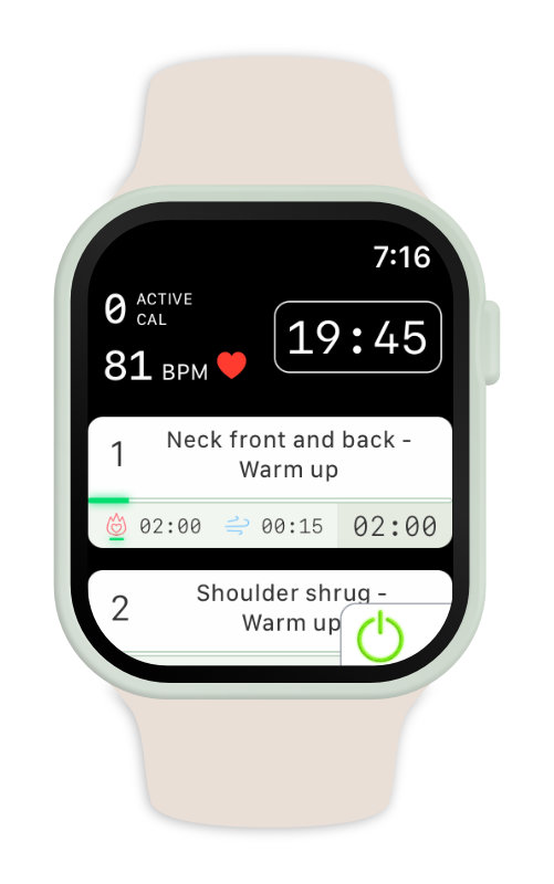 apple watch posture workout